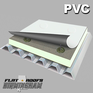 PVC roof installation